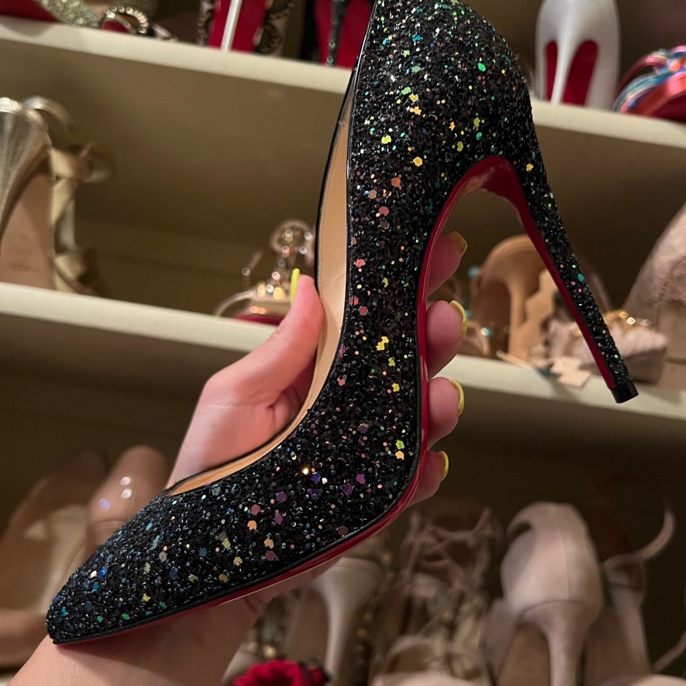 Black Glitter Pigalle Follies